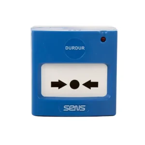 BRC-100 manual suppression activation button for fire suppression systems, front view