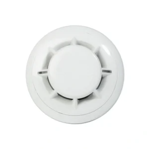 S2-CSD-200 conventional optical smoke detector for fire alarm systems, front view