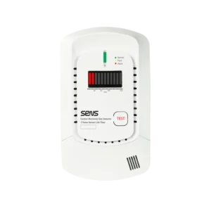 S5-COD-20B battery CO gas detector for gas detection systems, front view